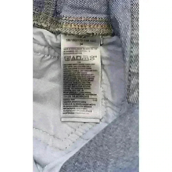 GAP Women's Cheeky High Rise Denim Button Fly Shorts Size 18/34 - Picture 4 of 7